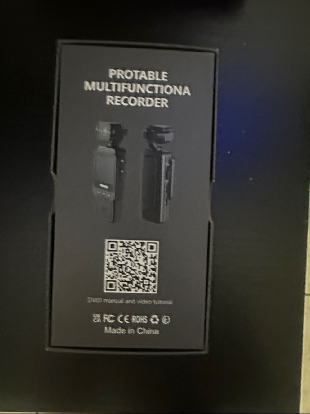 Portable Multifunctional Recorder - Black - Picture 2 of 3